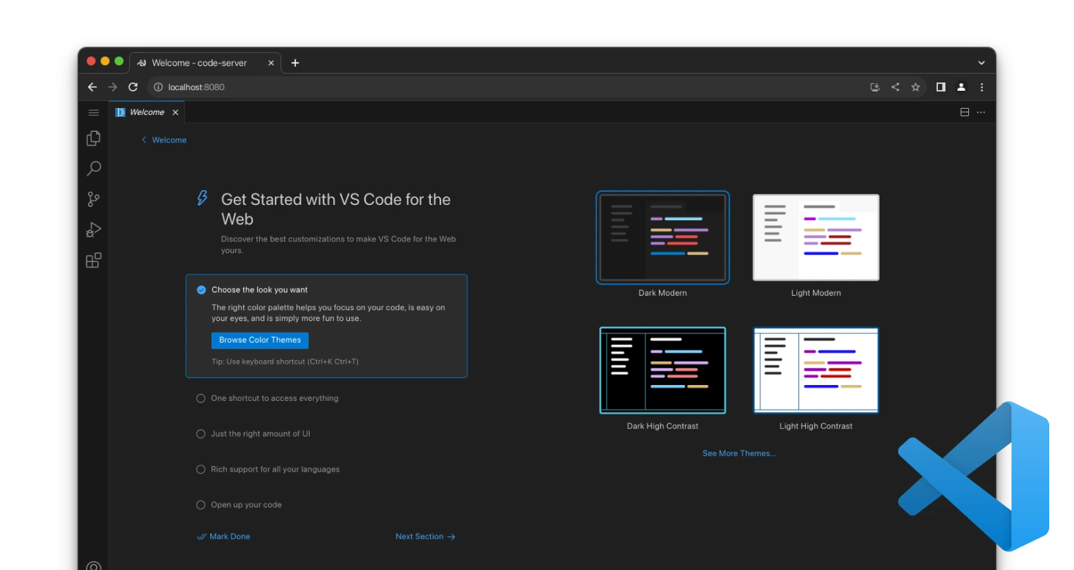 Visual Studio Code Server