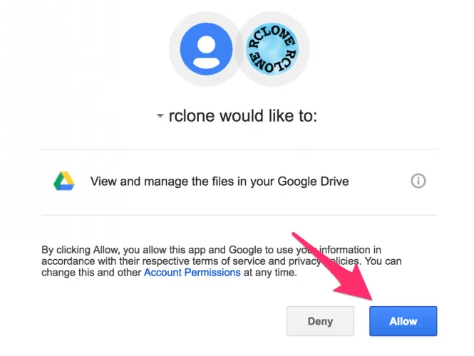 Hướng dẫn dùng Rclone để sao lưu VPS lên Google Drive chi tiết nhất 3