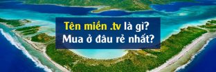 Tên miền .TV là gì? Nên mua tên miền .TV ở đâu rẻ nhất