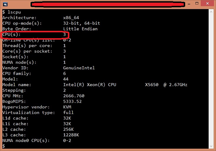 Một số lệnh kiểm tra thông số thường gặp trên hệ thống Linux 2