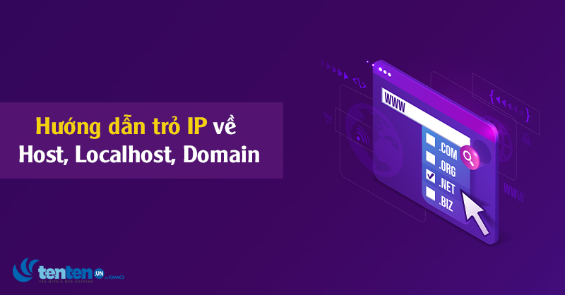 Trỏ IP về tên miền là gì? Hướng dẫn trỏ IP về Host, Localhost, Domain