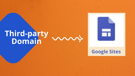 cấu hình domain về google sites 1