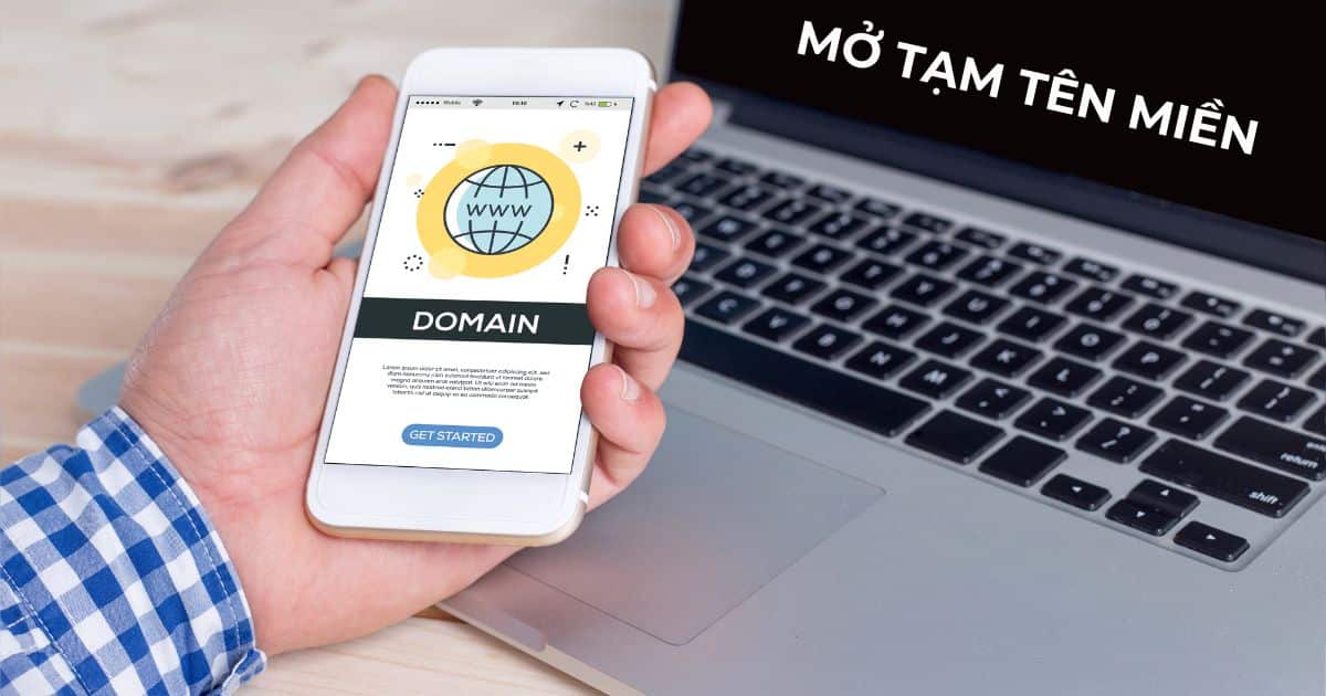 mở tạm tên miền